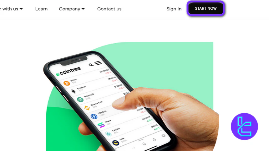Start the Cointree Registration Process