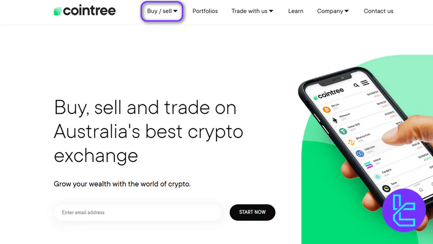 Open Cointree exchange