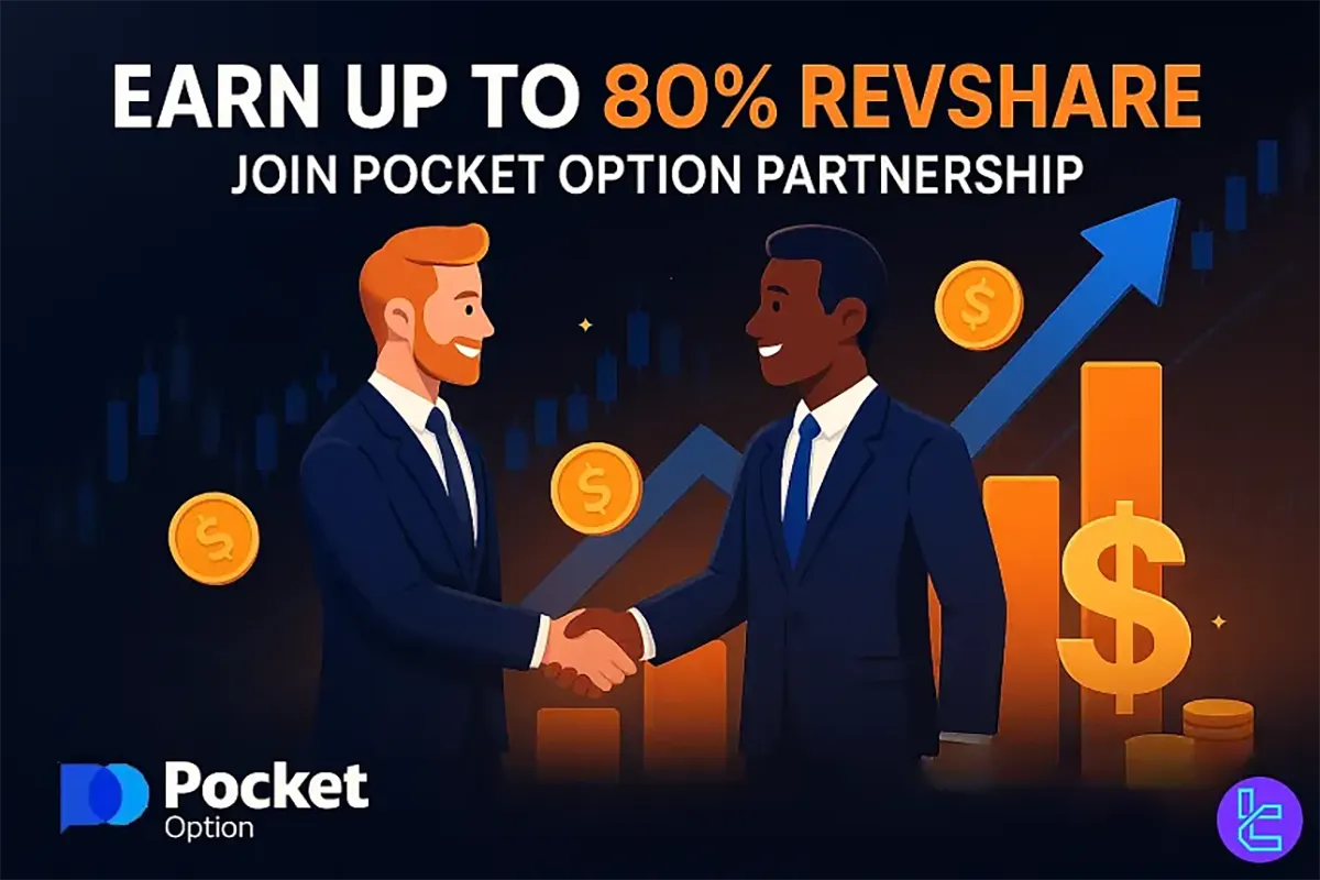 +80% Pocket Option Affiliate (Partner) Earning Program [Rev & CPA] - Oct 13th, 2025