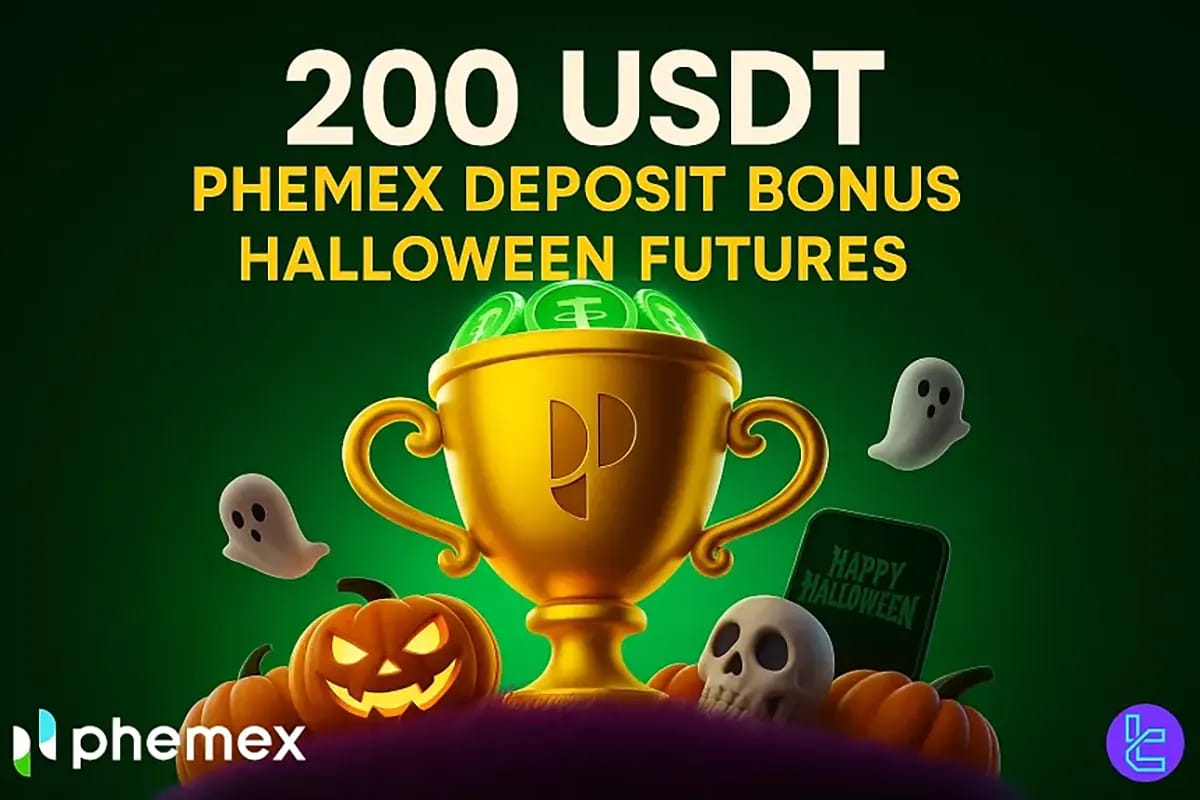 200 USDT PHEMEX Deposit Bonus [Halloween Futures] - Oct 15th, 2025