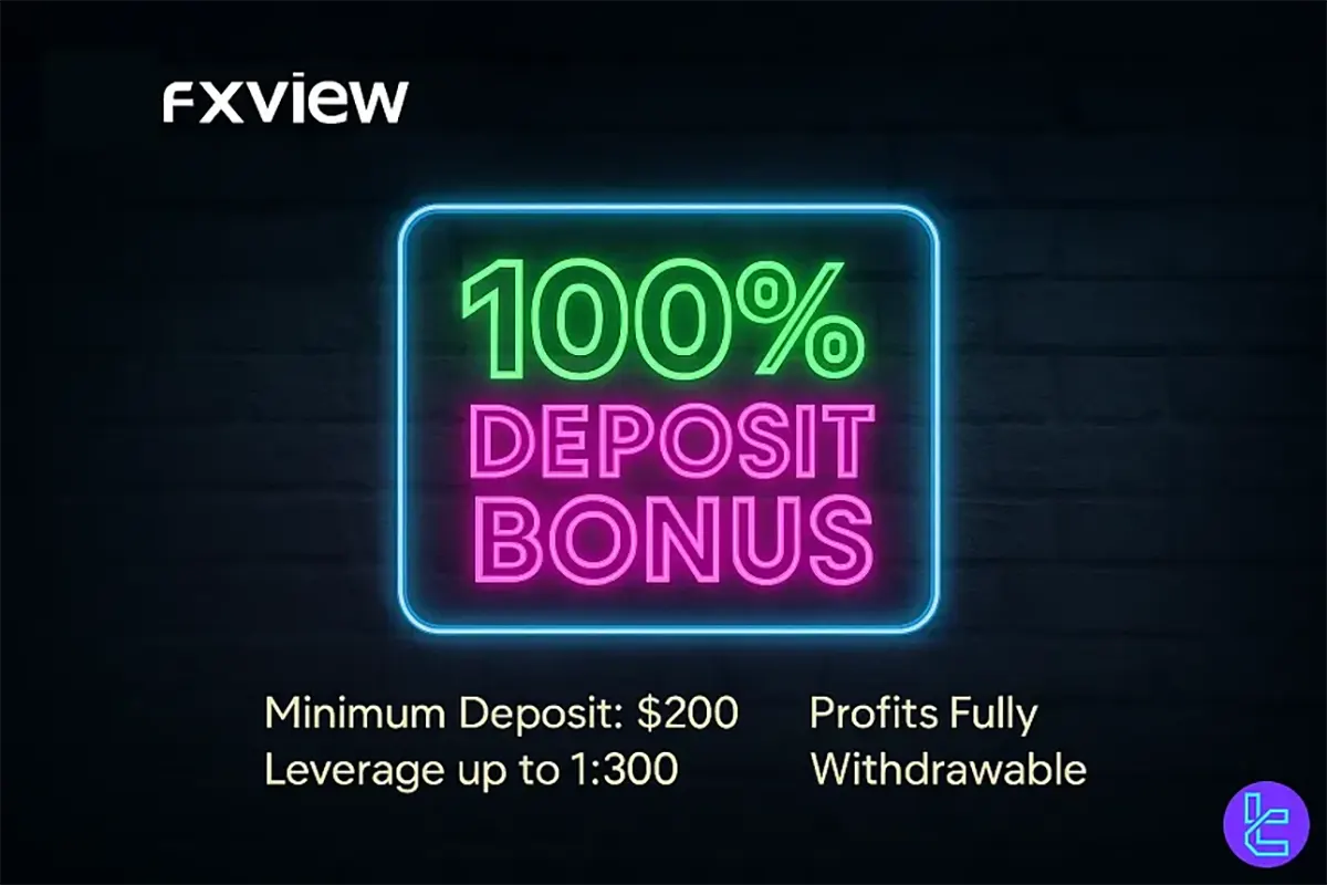 100% Fxview Deposit Bonus [Up To $20,000] - Oct 15th, 2025