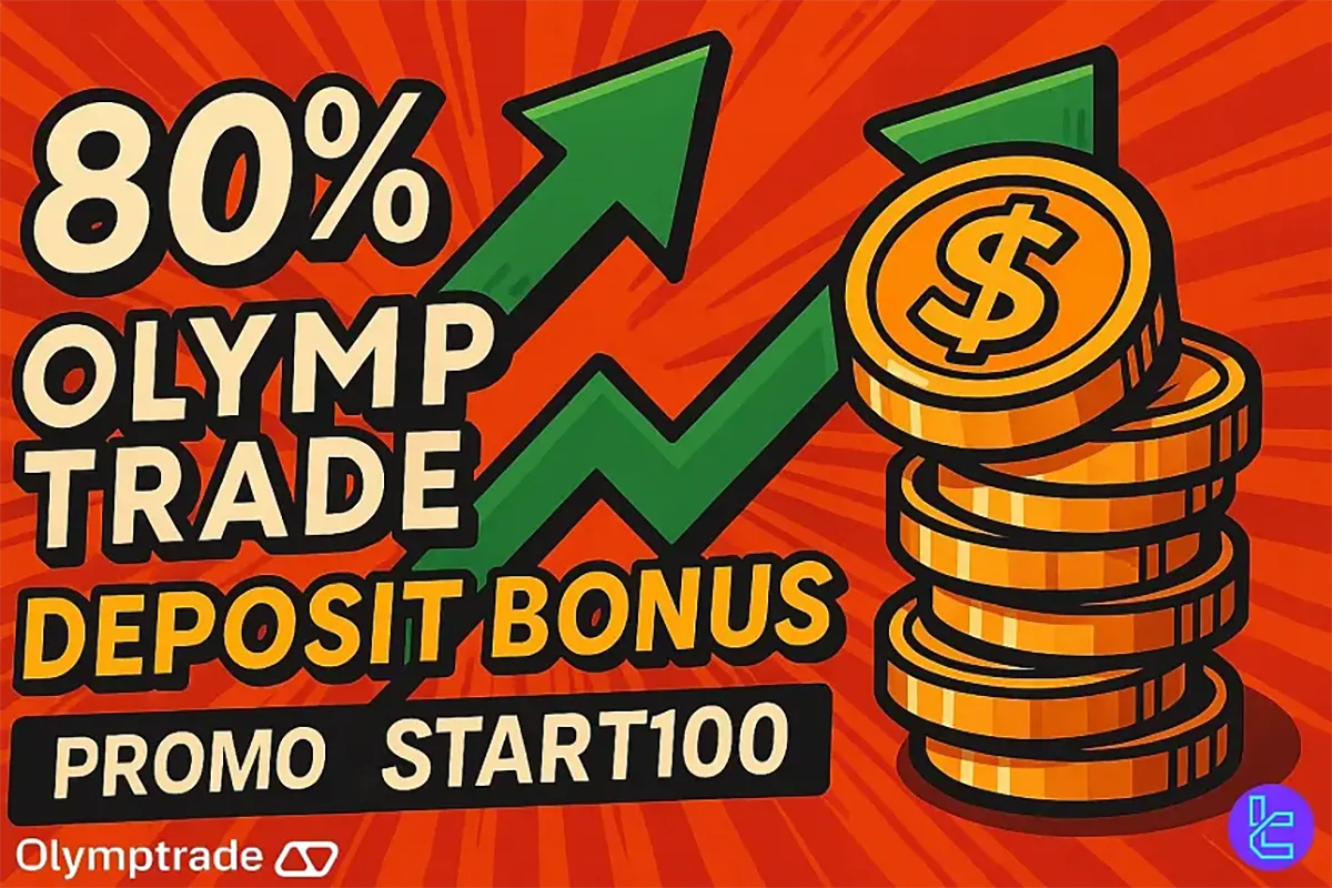 %80 OlympTrade Deposit Bonus [START100] PromoCode - Oct 15th, 2025
