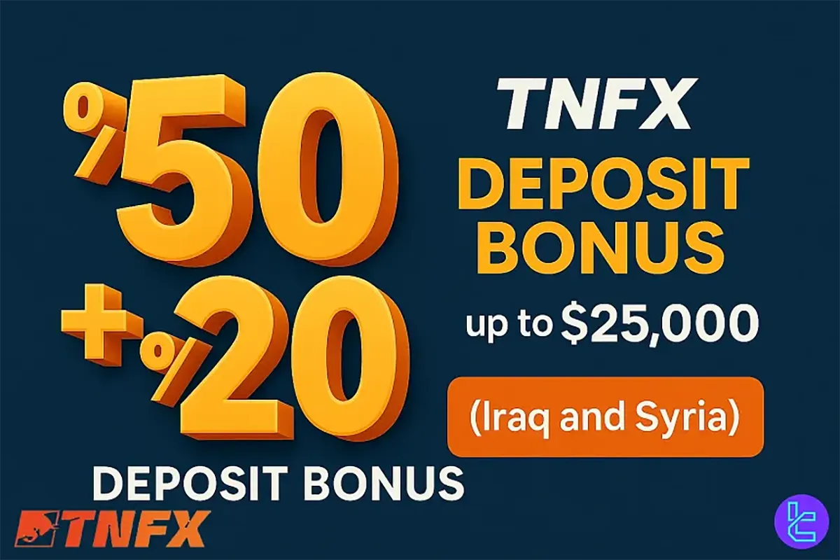 %70 TNFX Deposit Bonus [Up to $25,000] - Oct 16th, 2025