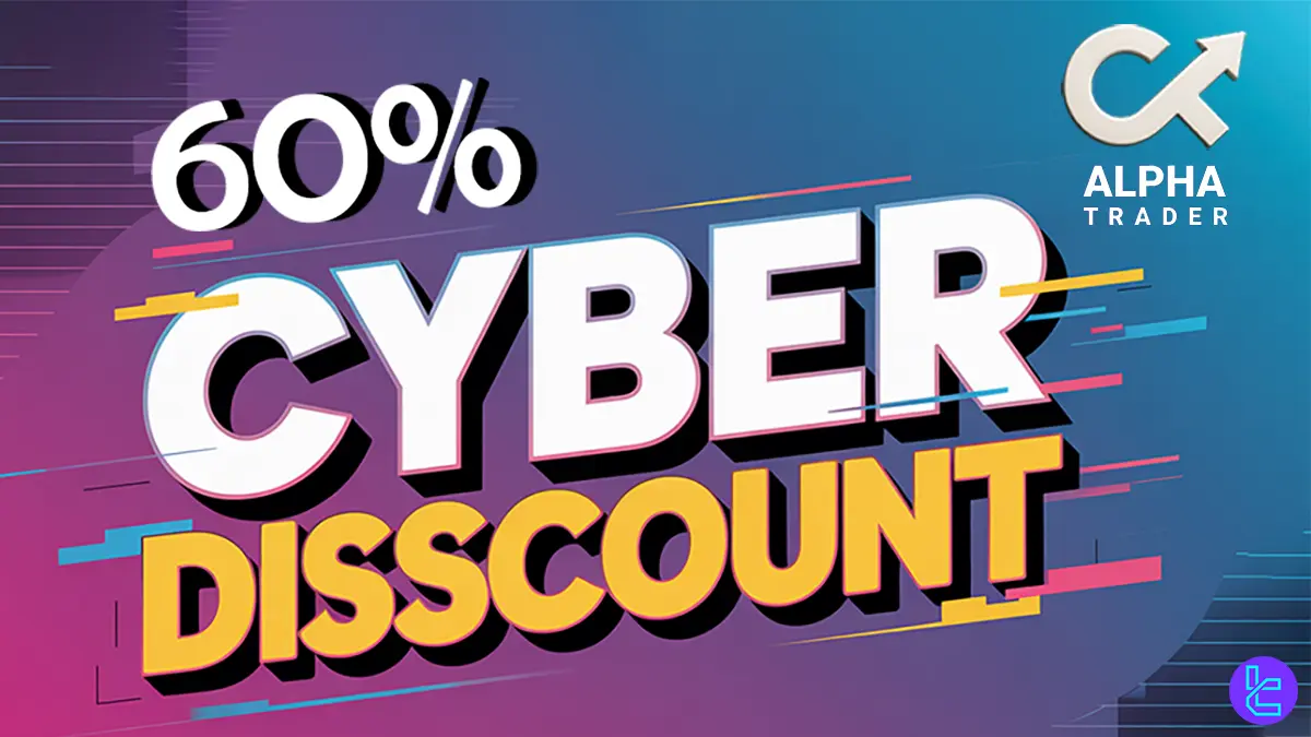 Use code CYBER for 60% off all AlphaFunded evaluation plans, worldwide and instantly