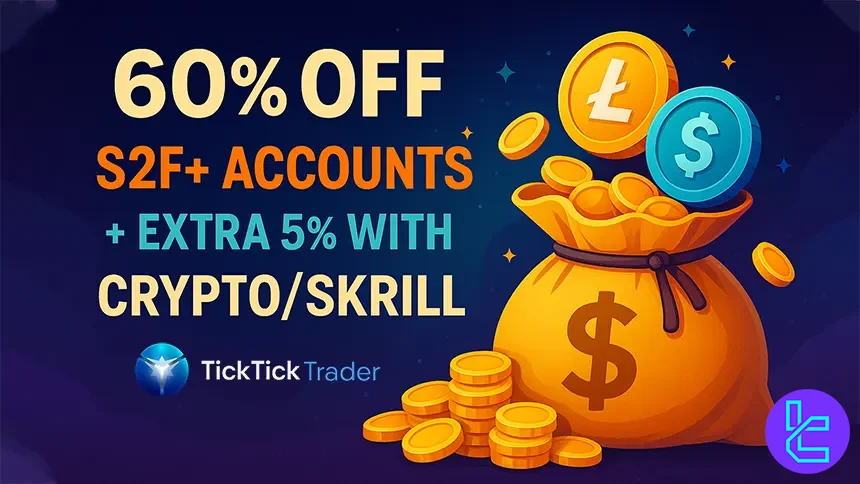 Plus +5% dicount for payment via skrill or crypto in TickTickTrader