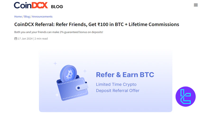 CoinDCX Referral Program