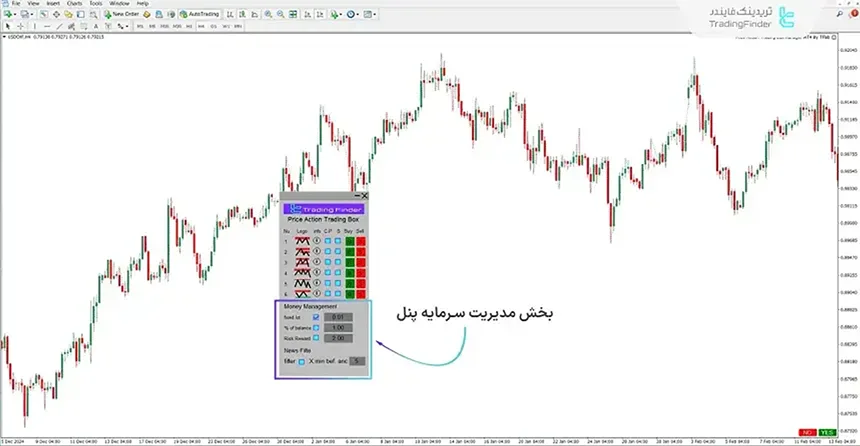 اکسپرت مدیریت معاملات پرایس اکشن