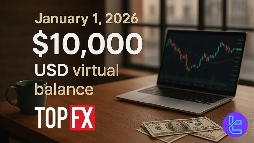TopFX hosts a Demo Competition with $10,000 virtual balance and real-time leaderboard
