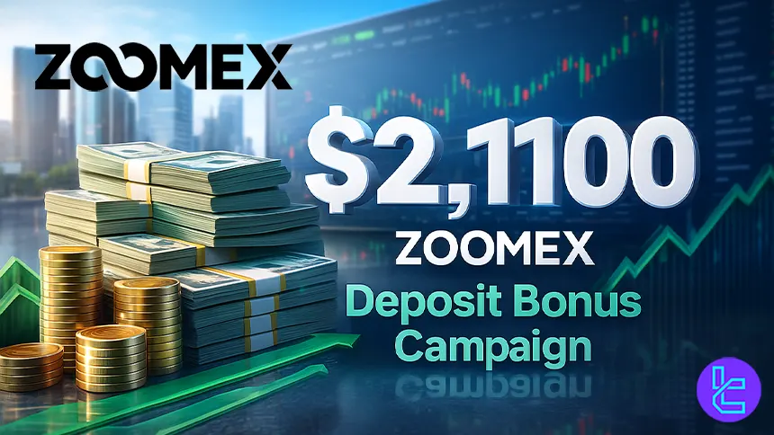 Deposit bonus on Zoomex up to $2,100, boosting margin for BTC perpetual trading