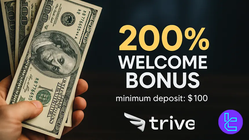 Trive provides a 200% Welcome Bonus on first deposits and 50% on re-deposits