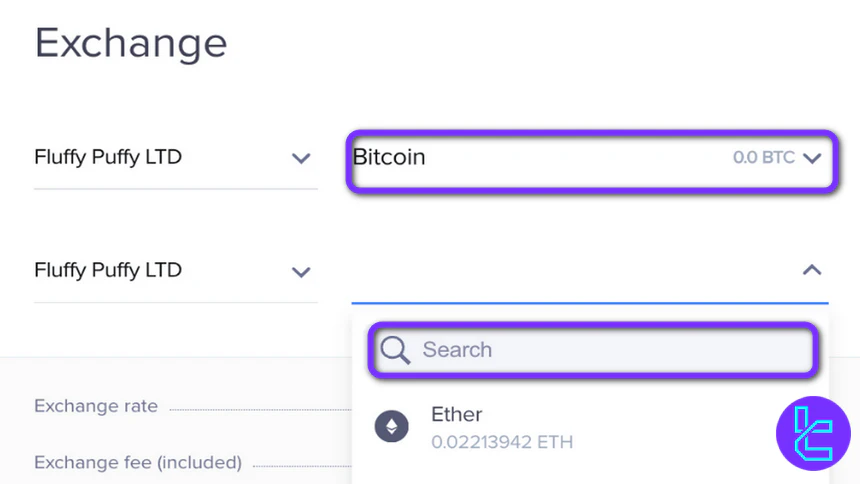 Set up the Cryptopay exchange