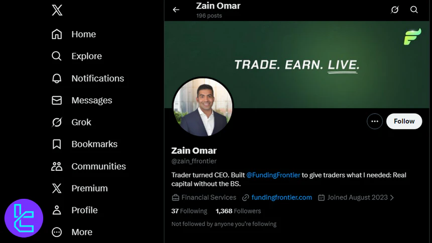 Funding Frontier CEO