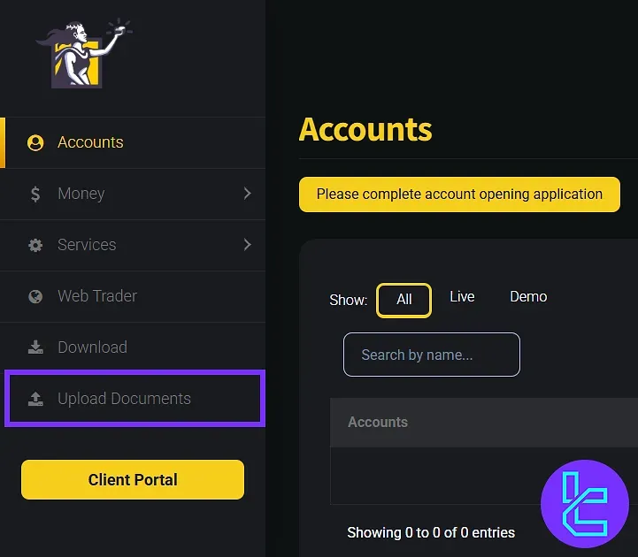 Decode Global document upload section