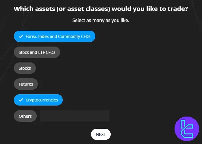 Choose markets on Darwinex
