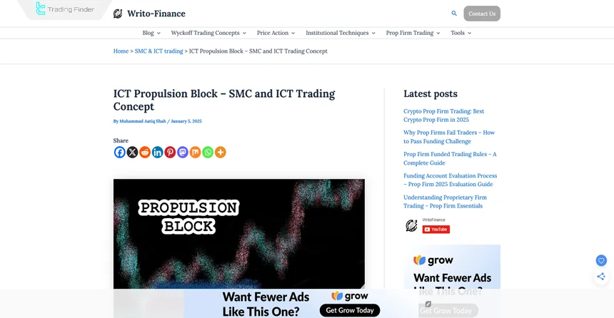 ICT Propulsion Block Tutorial Article