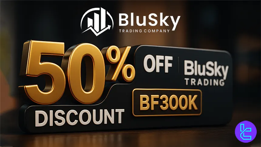 Traders can access BluSky funded accounts with up to 90% profit split daily