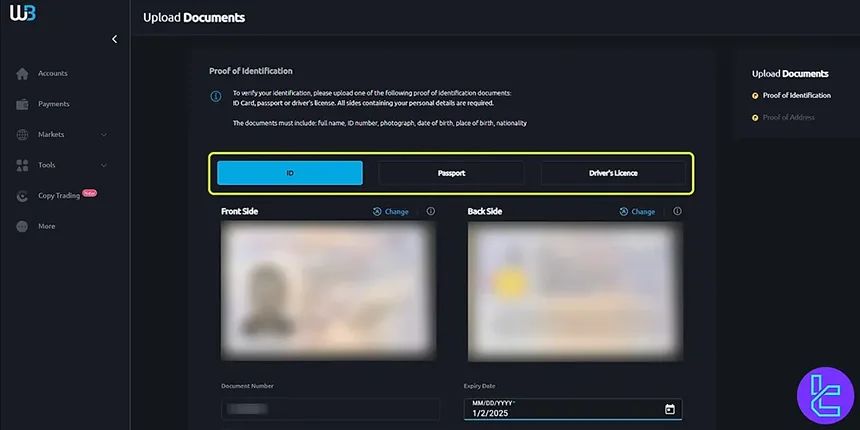 Windsor Brokers documents upload