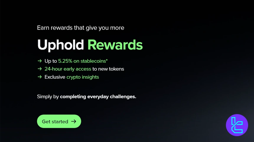Uphold exchange rewards