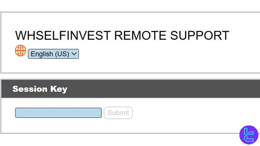 WH SelfInvest remote support