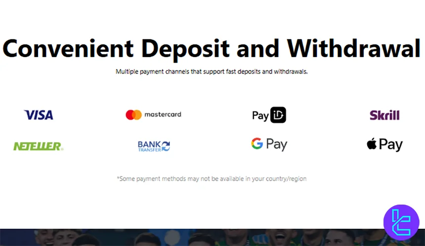 Mitrade deposit and withdrawal methods