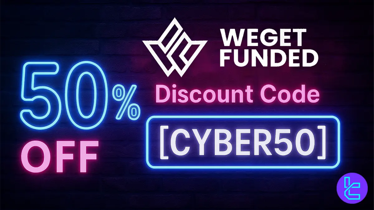 50% WeGetFunded Discount Code [CYBER50] - Dec 1st, 2025
