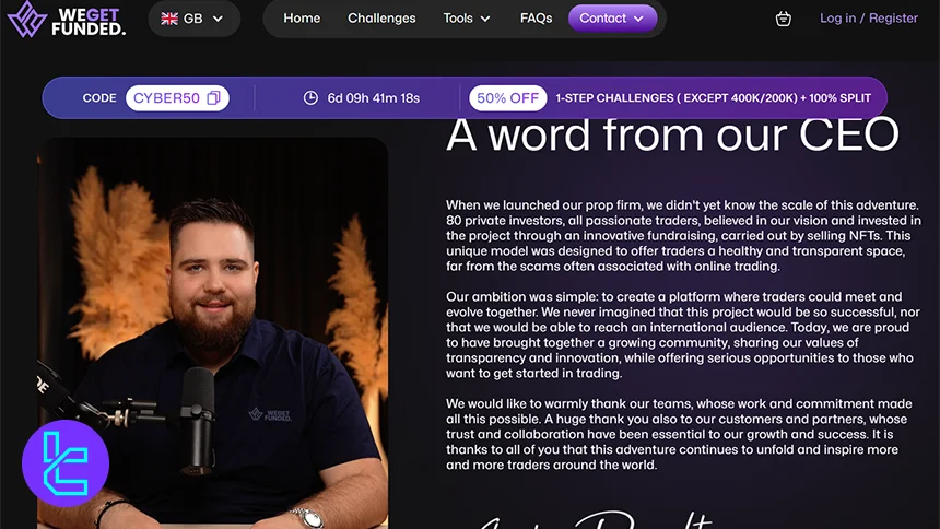 Valentin Pinault - CEO of WeGetFunded