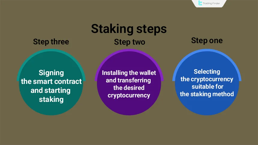 Staking steps