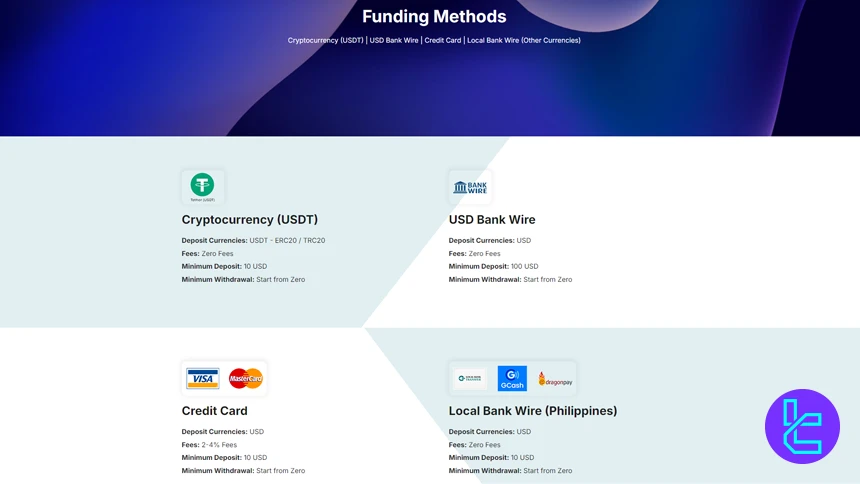 Merlion Global funding methods