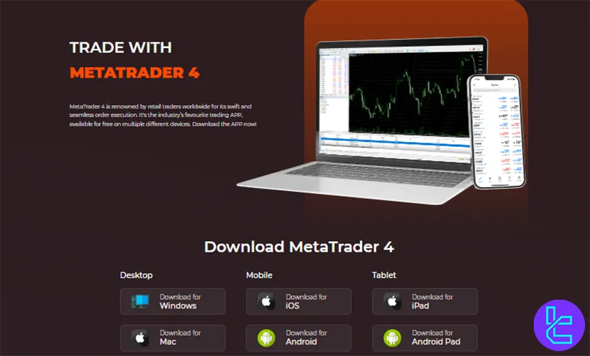 MetaTrader 4 on WeTrade