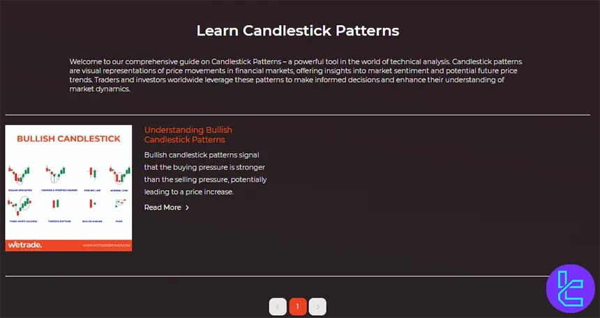 WeTrade learning sources