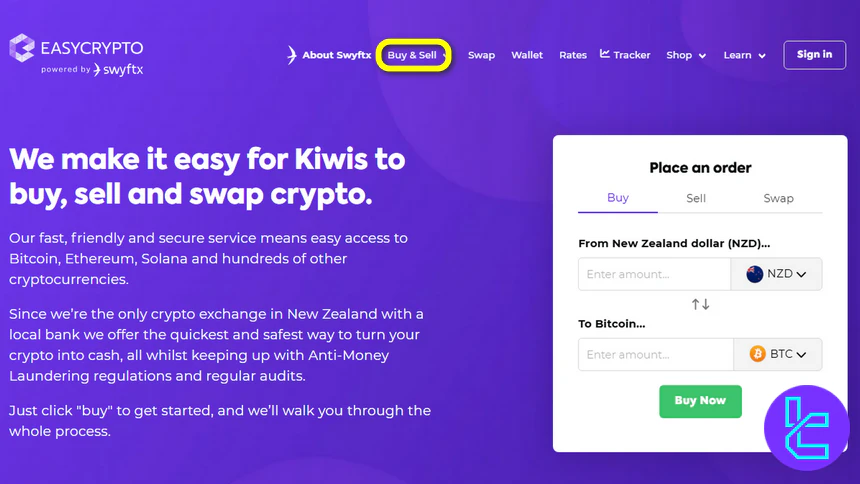 How to access Easy Crypto trading