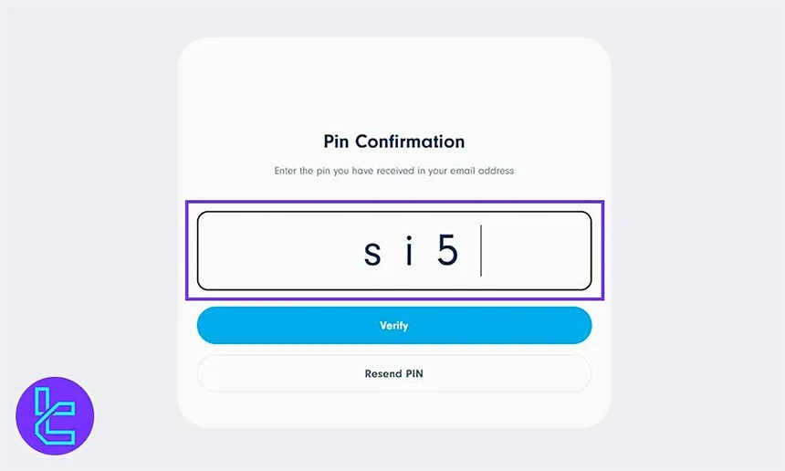 Traders Trust email confirmation