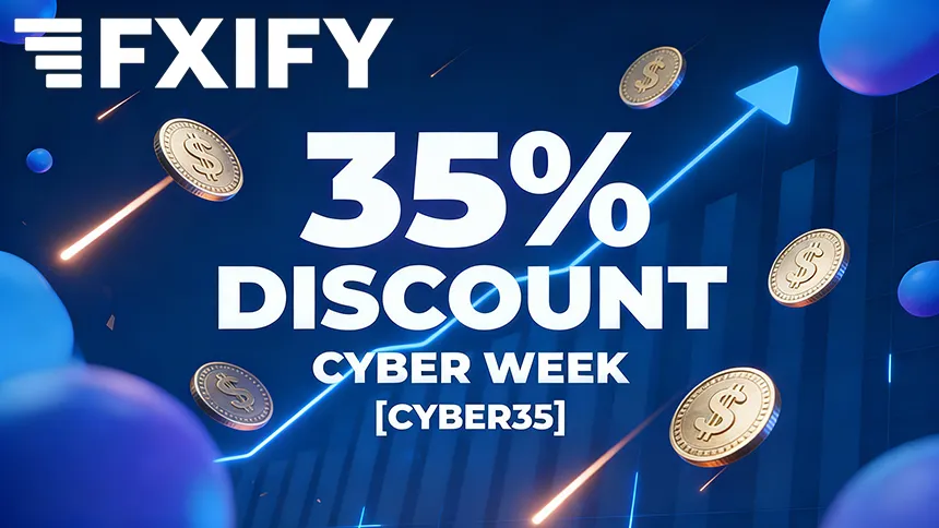 FXIFY funding with code CYBER35 until 8 Dec 2025