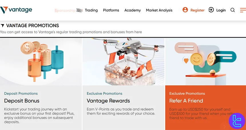 Vantage Markets promotions