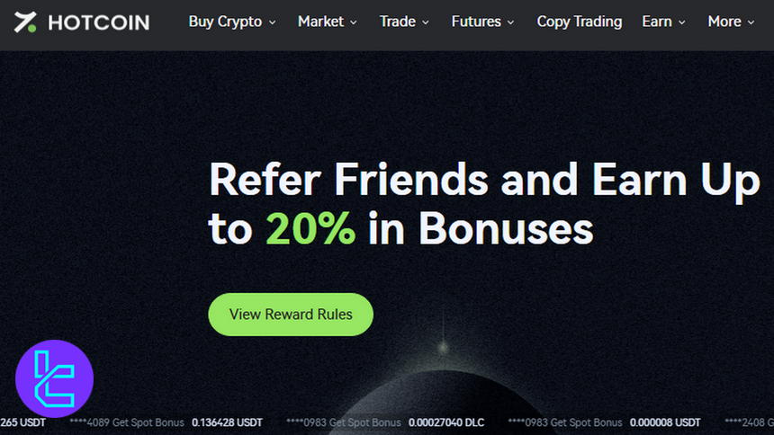 Hotcoin referral