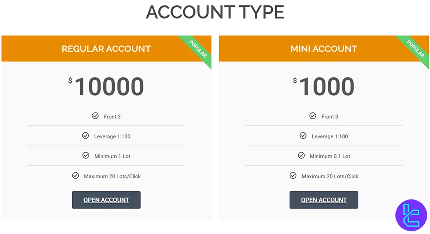 VIFX accounts overview
