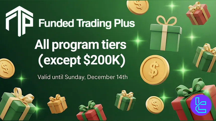 Funded Trading Plus offers a 15% discount