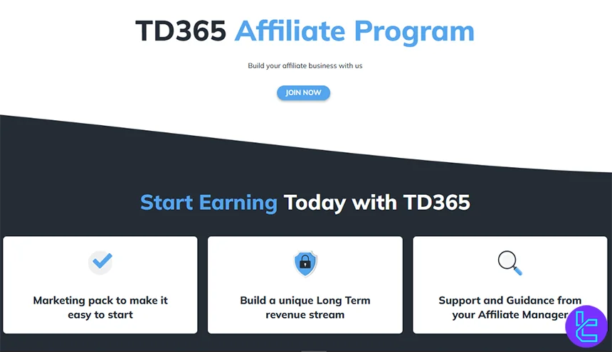 TD365 affiliate program partnership illustration