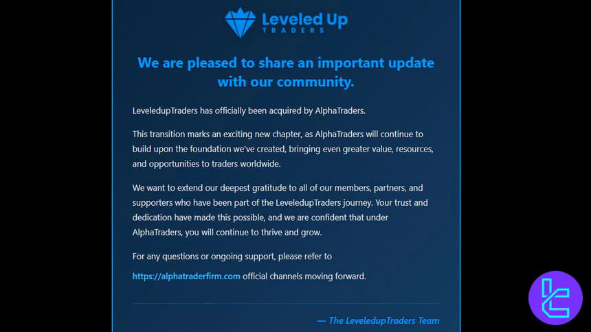 Leveled Up Traders Acquired by AlphaTraders