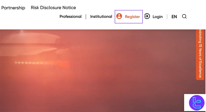 Begin Vantage Markets UK registration