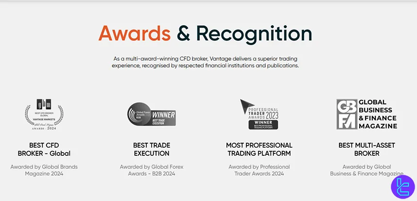 Vantage Markets UK awards