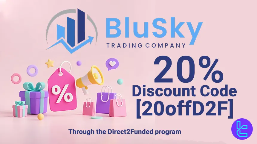 Get 20% Off BluSky Direct2Funded Accounts