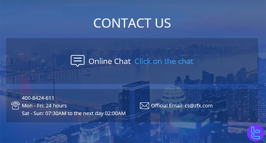 ZFX support channels