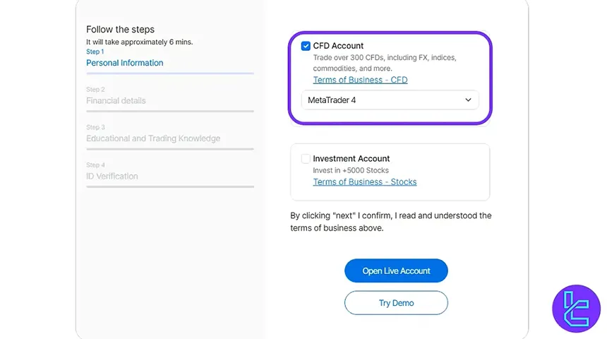 Trive Invest trading platform