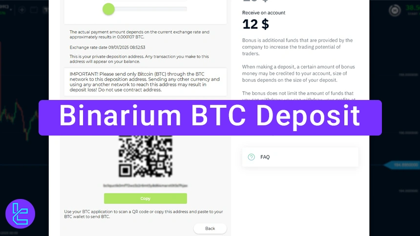 BTC Binarium Deposit