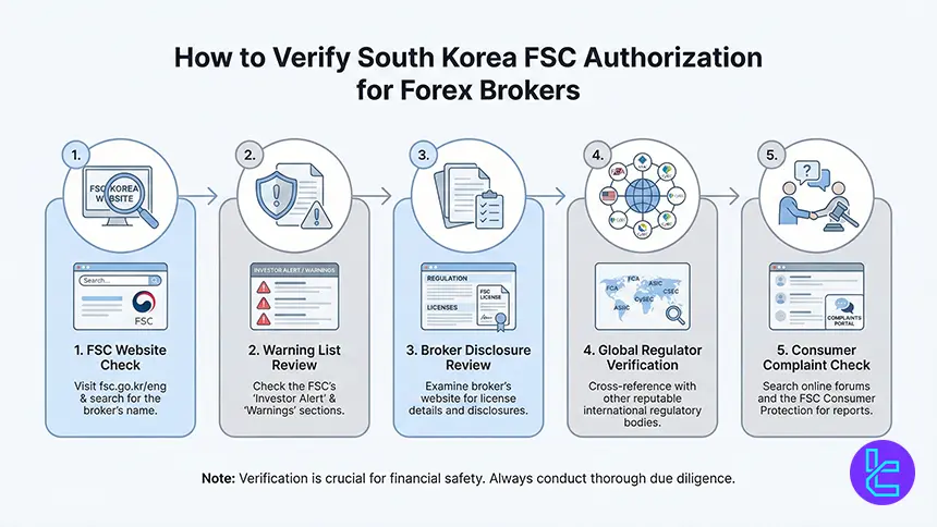 Verifying Forex broker authorization in South Korea
