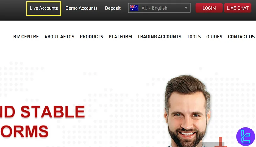 Begin AETOSCG registration