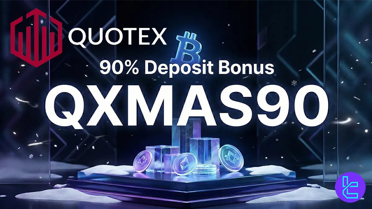 90% Quotex Deposit Bonus [QXMAS90] - Dec 23rd, 2025
