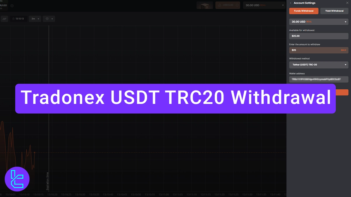 Tradonex TRC20 Withdrawal 2025 [Transfer Profits Under 2 Hours]