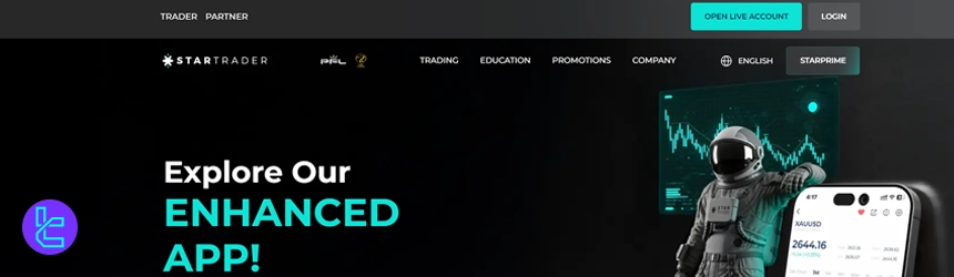 STARTRADER website